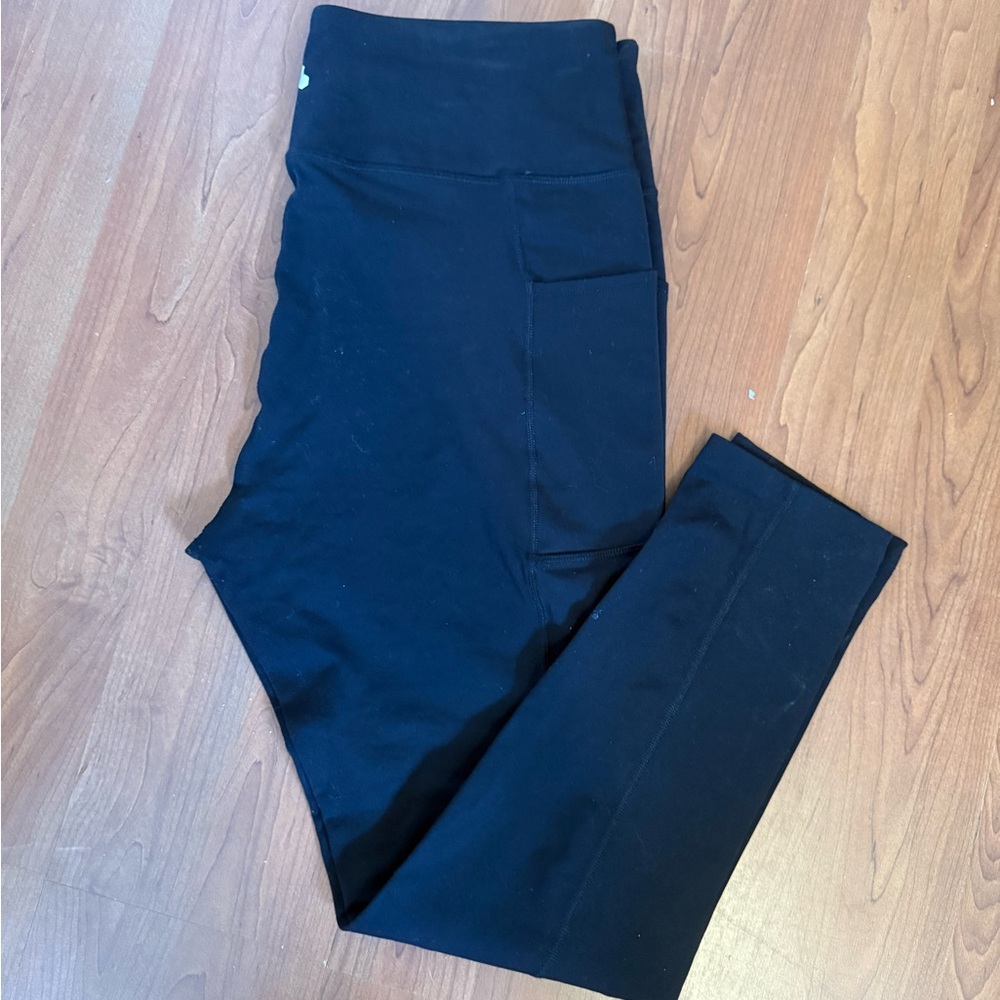 Black High-Waisted Leggings